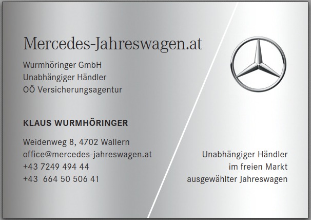 Mercedes Jahreswagen